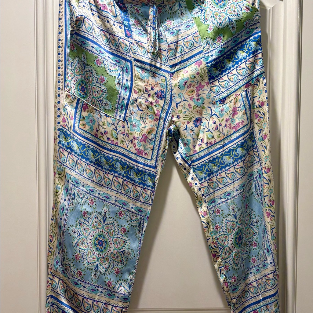 Zara Multicolor Patterned Pants